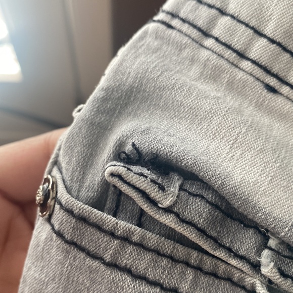 Girls Dolce  Ash Grey denim Pants “14” / “XS” - Picture 11 of 12